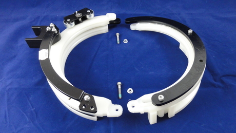 [LK51007080] DEMAG Rope guide left set    DR 10/13V PA12 verst