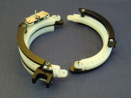 [LK51007015] DEMAG Rope guide left set   FDR  5/ 7V PA12 verst
