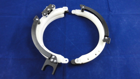 [LK51007081] DEMAG Rope guide left set   FDR 10/ 9V PA12 verst