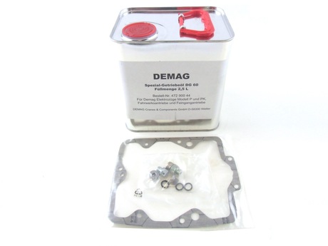 [LK51000409] DEMAG Getriebeölset  D05/ 2,5l 