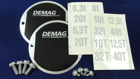 [LK51008985] DEMAG Capacity plate set  148  6,3t-50t