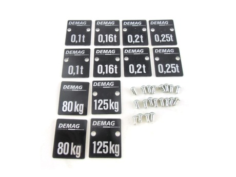 [LK51008039] DEMAG Kit plaque de charge  DC1/2 Pro  