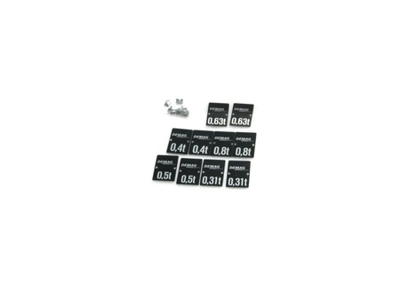 [LK51007370] DEMAG Capacity plate set  DK 2 2/1 Neutral