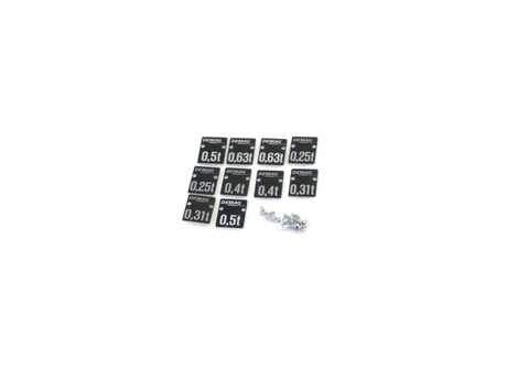 [LK51007371] DEMAG Capacity plate set  DK 5 1/1 