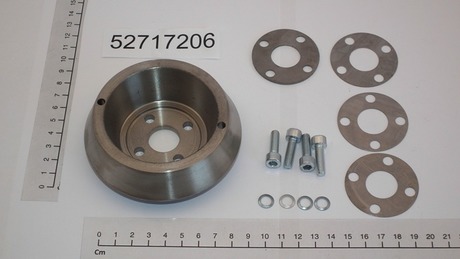[LK51000318] DEMAG Brake disk set  KBL 71 