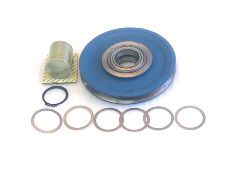 [LK51005572] DEMAG Rope sheave set  160  7P 100 Oberfl.