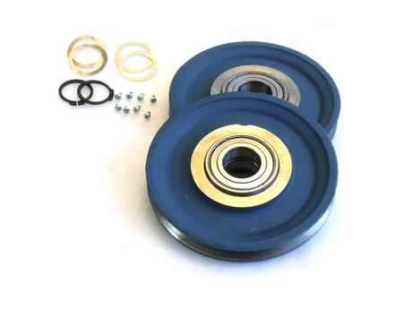 [LK51011724] DEMAG Rope sheave set  160/ 6,5 DH 160
