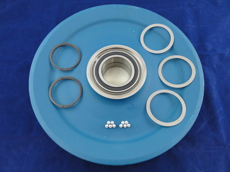 [LK51003722] DEMAG Rope sheave set 440 25   2/1 P/DH 2000