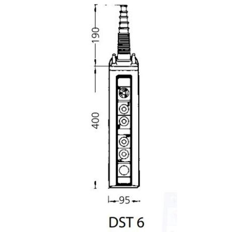 [LK51013815] DEMAG Controller  DST 6SP22 