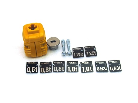 [LK51012352] DEMAG Moitié de crochet équipé  DK 16  