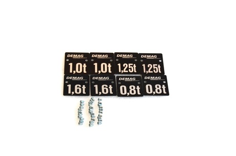 [LK51008505] DEMAG Plaque de charge  DC16/DK16 1/1  