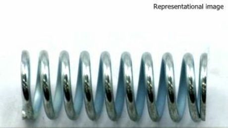 [LK51001066] DEMAG Pressure spring  9,5 x69,5 x130  GbBl KBH160