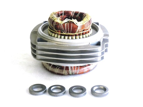 [LK51004555] DEMAG Stator  F 16/ 5P2-8KAB 220/380V50 
