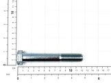 [LK51002294] DEMAG Hexagonal screw   M16  X110  8.8   A2F