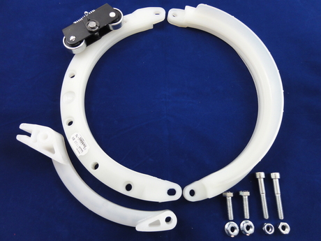 [LK51011166] DEMAG Rope guide left   3-4/ 7,5 PA12 L1700