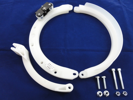 [LK51011312] DEMAG Rope guide left   5-6/14 PA12 L1700