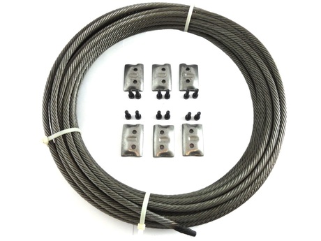 [LK51011114] DEMAG Wire rope set  DH3/400  7  H12 2/2 2x 16,6m