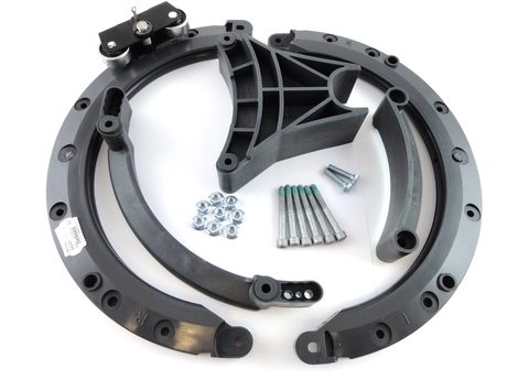 [LK51014596] DEMAG Rope guide left set   DMR10/13 PA12L1200