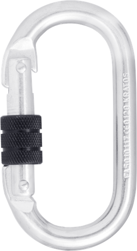 [LK7KRATOS-FA5010117] STEEL SCREW-LOCKING KARABINER
