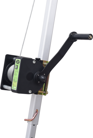RESCUE AND WORK WINCH, LENGTH 20 MTR, FOR TRIPOD 