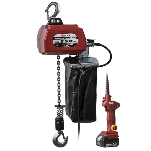 DELTA Electric chain hoist battery driven