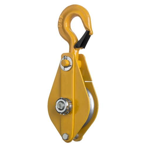 Snatch block with hook from 500kg to 6.4t DELTA