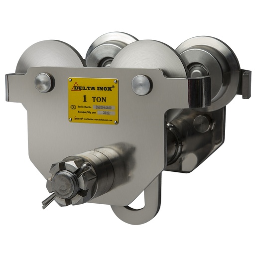 Stainless steel manual trolley DELTA