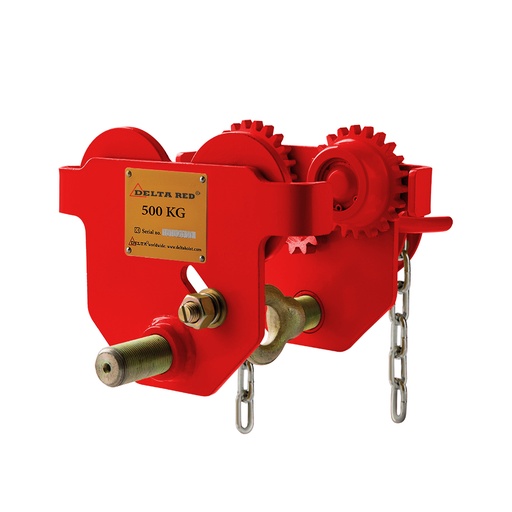 Red chain trolley DELTA